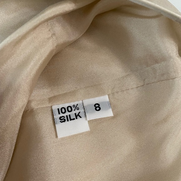 Bahia Heind 100% Silk Palazzo Pants women’s size 8 - Picture 3 of 13